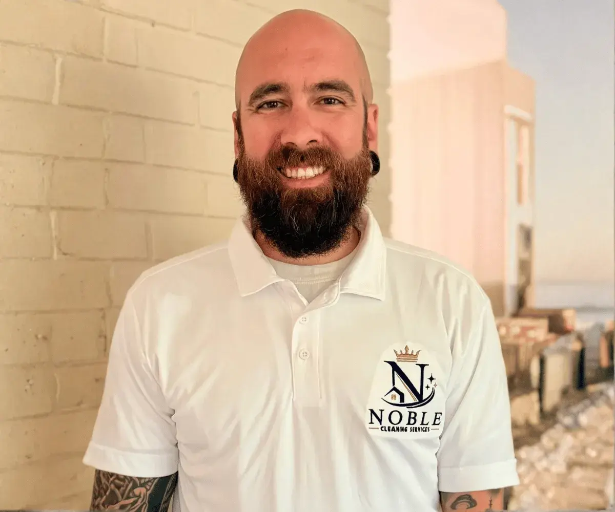 Owner of Noble Cleaning Services, a family-owned cleaning company in Bergen County, NJ