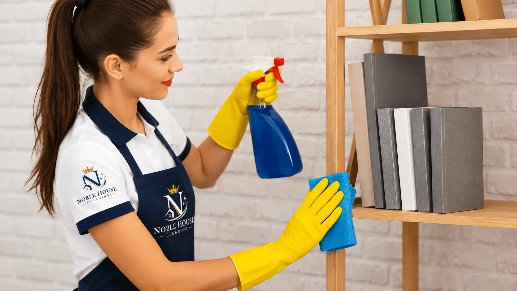 Noble House Cleaning's team at work in Paramus, NJ Noble House Cleaning's team at work in Paramus, NJ
